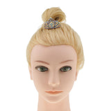 Max Girls Princess Tiara Crown with Comb Kids Hair Accessories Rose gold