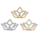 Max Girls Princess Tiara Crown with Comb Children Dress up Accessories Gold