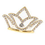 Max Girls Princess Tiara Crown with Comb Children Dress up Accessories Gold
