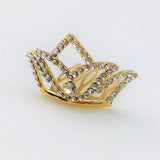Max Girls Princess Tiara Crown with Comb Children Dress up Accessories Gold