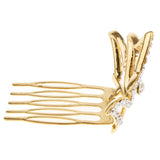 Max Girls Princess Tiara Crown with Comb Children Dress up Accessories Gold