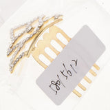 Max Girls Princess Tiara Crown with Comb Children Dress up Accessories Gold