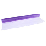 Max 55 Yards Tulle Roll Spool Wedding Prom Fabric Tutu Craft 72cm Light Purple