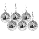 Christmas Mirror Balls Baubles Christmas Tree Hanging Decoration 6pcs 5cm