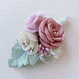 Max Artificial Silk Corsage Boutonniere Flowers Wedding Banquet Party Decoration