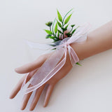Max Wedding Rose Succulent Plant Bride Bridesmaid Wrist Flower Hand Flower Favor