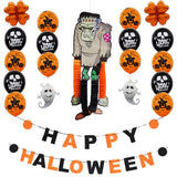 Max Halloween Balloons Banner Kit Happy Halloween Party Decoration Freak Set