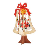 3D Wooden Christmas Xmas Tree Hanging Home Party Ornaments Decorations D