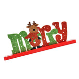 Christmas Table Ornaments Letters Home Party Office Room Decorations Merry