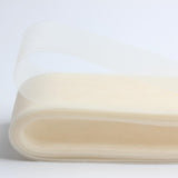 Max 25yd x 8cm Nylon Ribbon Net Trim Ribbon Wedding Sewing crafts DIY cream