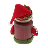 Max Christmas Linen Candy Boxes Gift Storage Container Table Decor Santa Claus