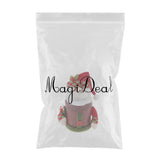 Max Christmas Linen Candy Boxes Gift Storage Container Table Decor Santa Claus