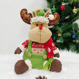 Max Christmas Sitting Plush Doll Gift Toy Christmas Ornament Home Decor Deer