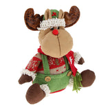 Max Christmas Sitting Plush Doll Gift Toy Christmas Ornament Home Decor Deer