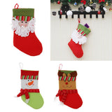 Max Christmas Stocking Socks Candy Gift Bags Xmas Tree Ornaments Decor Santa