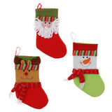 Max Christmas Stocking Socks Candy Gift Bags Xmas Tree Ornaments Decor Santa