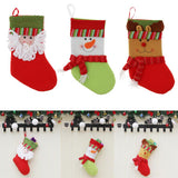 Max Christmas Stocking Socks Candy Gift Bags Xmas Tree Ornaments Decor Santa
