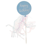 Max 6 Pieces Balloon Design Happy Birthday Cake Toppers Birthday Party Supplier