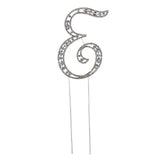 Max Alphabet E Letter Diamante Cake Topper Birthday Wedding Anniversary Decor
