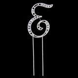 Max Alphabet E Letter Diamante Cake Topper Birthday Wedding Anniversary Decor