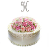 Max Alphabet H Letter Diamante Cake Topper Birthday Wedding Anniversary Decor
