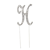 Max Alphabet H Letter Diamante Cake Topper Birthday Wedding Anniversary Decor