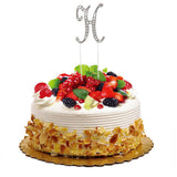 Max Alphabet H Letter Diamante Cake Topper Birthday Wedding Anniversary Decor