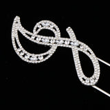 Max Alphabet J Letter Diamante Cake Topper Birthday Wedding Anniversary Decor