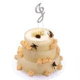 Max Alphabet J Letter Diamante Cake Topper Birthday Wedding Anniversary Decor
