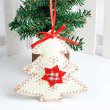 6pcs Set Christmas Non Woven Hanging Decoration Christmas Party Decoration