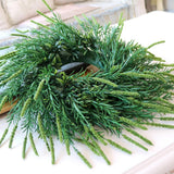 Max Artificial Setaria Shrubs Wreaths Green Bushes Door Wall Wedding Decorations