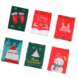 Christmas Tissue Box Fabric Napkin Holder Bag Home Car Christmas Decor A