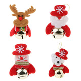 Christmas Doll Bell Pendant Hanging Xmas Ornament Home Decor Elk