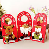 Christmas Cute Cartoon Image Door Hanging Decorations Elk