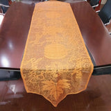 Max 51x203cm Lace Table Runner Fall Autumn Thanksgiving Day Party Venue Decor B