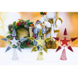 Max Classic Star Christmas Tree Topper Xmas Ornament Craft 25x20cm Red