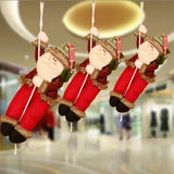 Max Christmas Santa Claus Doll Xmas Tree Decor Ornaments Hanging Gift Toys L