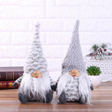 Max Gnome Plush Figurines Elf Ornaments Home Christmas Decoration StripeCap