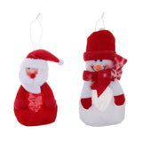 Max Christmas Candy Bags Gift Pocket Xmas Tree Hanging Ornament Snowman