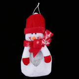 Max Christmas Candy Bags Gift Pocket Xmas Tree Hanging Ornament Snowman