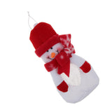 Max Christmas Candy Bags Gift Pocket Xmas Tree Hanging Ornament Snowman