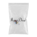 Max Clear Round Christmas Snow Ball Refillable Xmas Bauble Tree Ornament