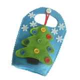 Candy Gift Bags Christmas Tree Hanging Decoration Ornaments Blue