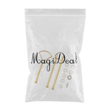 Max 3 Tier Fan Top Cake Stand Holder Rack Handle Fitting Hardware Rod Gold