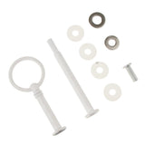 Max 2 Tier Round Top Fruit Cake Stand Rack Handle Fitting Hardware Rod White