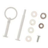 Max 2 Tier Round Top Fruit Cake Stand Rack Handle Fitting Hardware Rod White