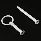 Max 2 Tier Round Top Fruit Cake Stand Rack Handle Fitting Hardware Rod White