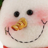 Maxbell Christmas Clear Candy Jar Gift  Box Xmas Ornament Table Decor Snowman