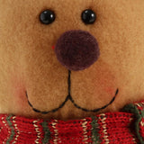 Maxbell Christmas Clear Candy Jar Gift  Box Xmas Ornament Table Decor Elk