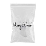 Maxbell 8.6 inch Plush Christmas Stocking Gift/Treat Bags 22cm White Mouth